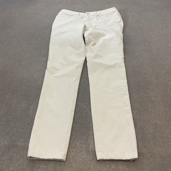 Lululemon Pants Mens 33 Stone Canvas ABC 5 Pocket Utilitech Slim Fit LM5AD0S - Picture 1 of 13